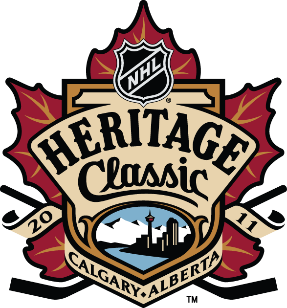 NHL Heritage Classic 2011 Primary Logo iron on transfers for T-shirts